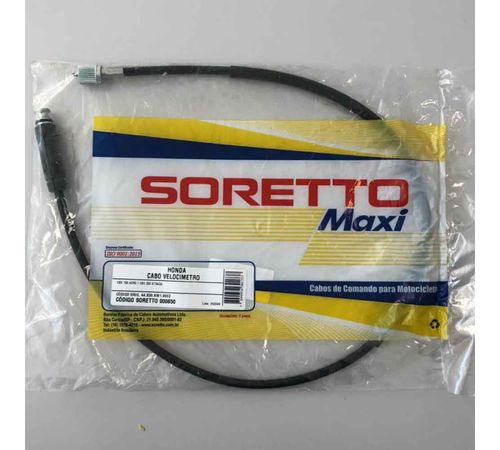 Cabo Velocímetro CBX 150 200 - Soretto Maxi