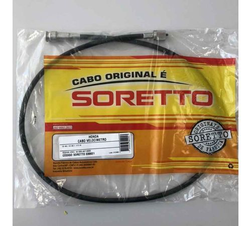 Cabo Velocímetro CB 400 CB 400 II - Soretto