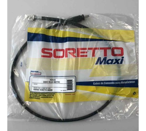Cabo Velocímetro Biz 100 98-11 - Soretto Maxi