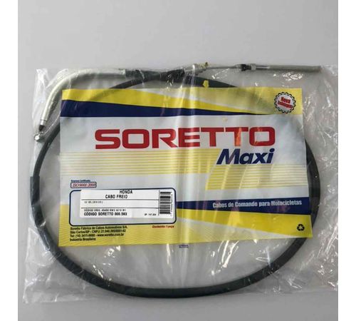 Cabo Freio Titan Fan 125 Cargo 125 KS ES - Soretto Maxi