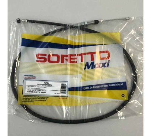Cabo Embreagem Titan Fan 125 14-16 - Soretto Maxi
