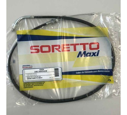 Cabo Embreagem Titan Fan 160 16-18 - Soretto Maxi