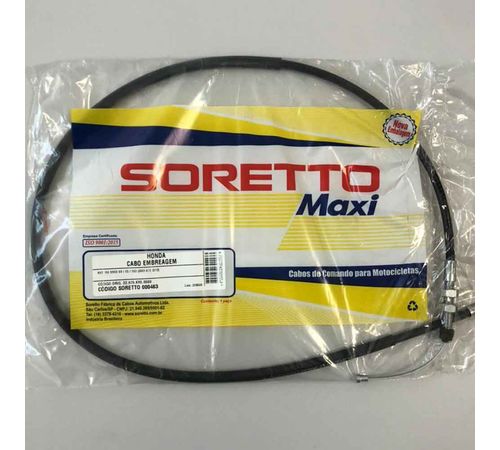 Cabo Embreagem NXR 150 KS ES ESD 06-12 - Soretto Maxi