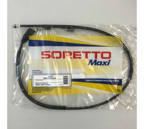 Cabo Embreagem Intruder 125 10-11 - Soretto Maxi