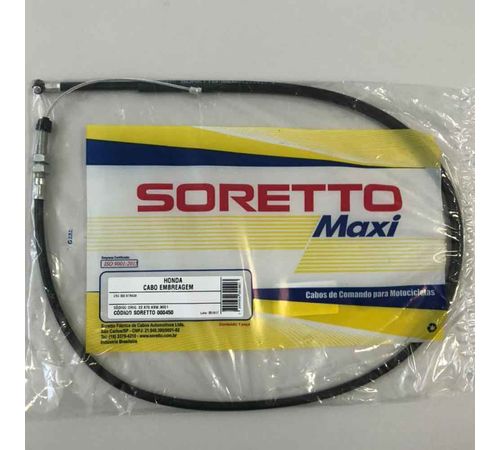 Cabo Embreagem CBX 200 - Soretto Maxi