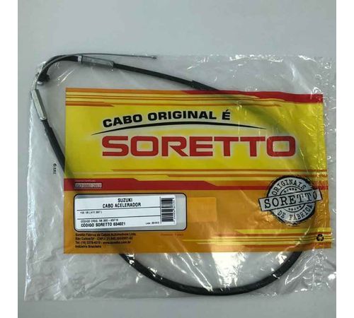 Cabo Acelerador YES 125 Intruder 125 04-07 - Soretto
