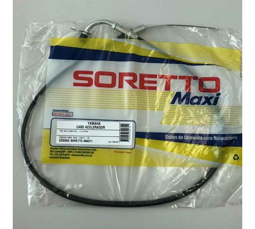 Cabo Acelerador YBR 125 02-08 - Soretto Maxi