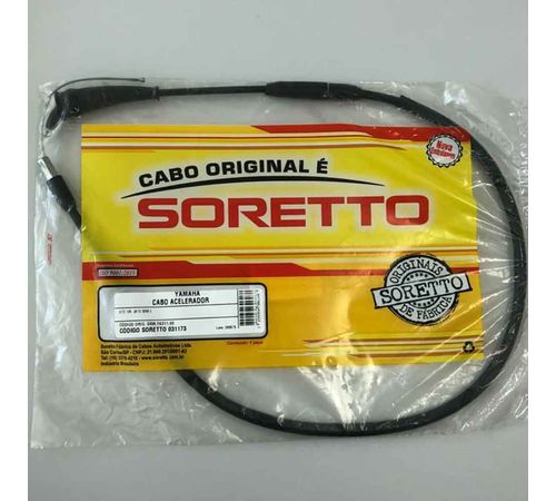 Cabo Acelerador XTZ 125 02-08 - Soretto