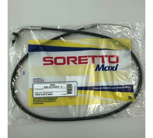 Cabo Acelerador XRE 300 16-18 A - Soretto Maxi
