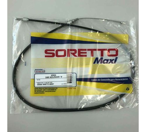 Cabo Acelerador XRE 300 09-15 B - Soretto Maxi
