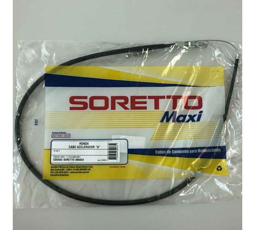 Cabo Acelerador XR 200 94-03 A - Soretto Maxi