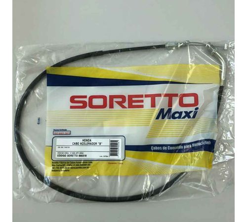 Cabo Acelerador Twister 250 01-08 B - Soretto Maxi