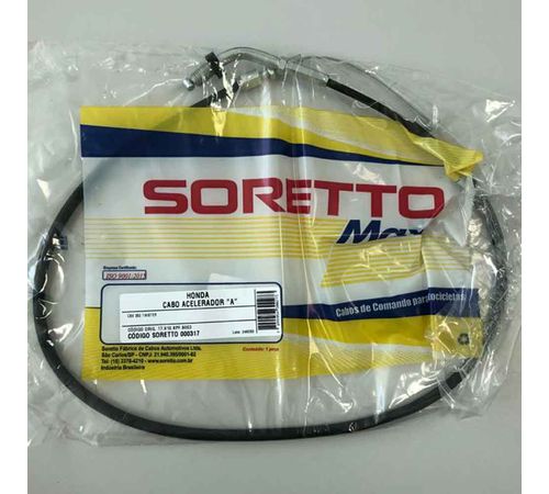 Cabo Acelerador Twister 250 01-08 A - Soretto Maxi
