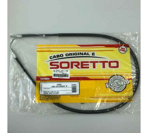 Cabo Acelerador XR 250 Tornado 01-08 B - Soretto