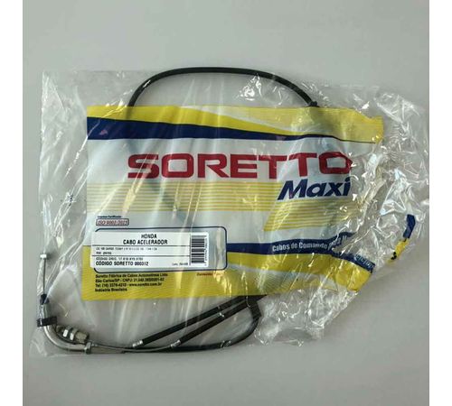 Cabo Acelerador Today Titan - Soretto Maxi