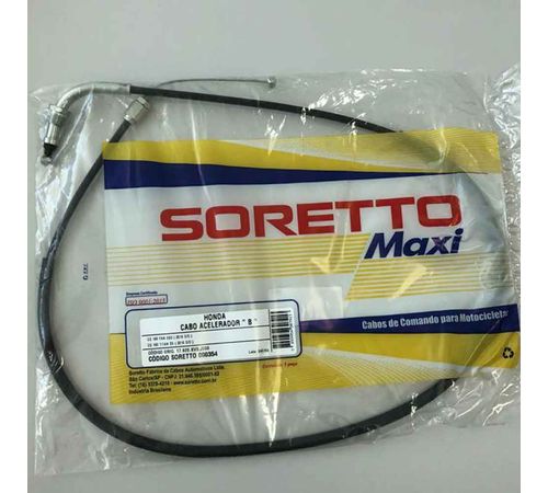 Cabo Acelerador Titan Fan 160 Start ESD EX B - Soretto Maxi