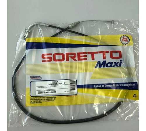 Cabo Acelerador Titan Fan 150 ESD ESDI EX B - Soretto Maxi