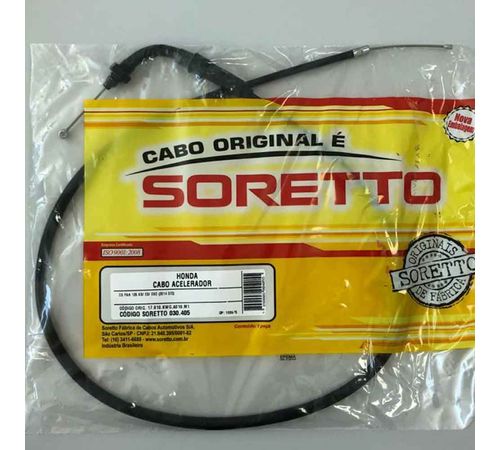 Cabo Acelerador Titan Fan 125 ES D KS 14-16 - Soretto