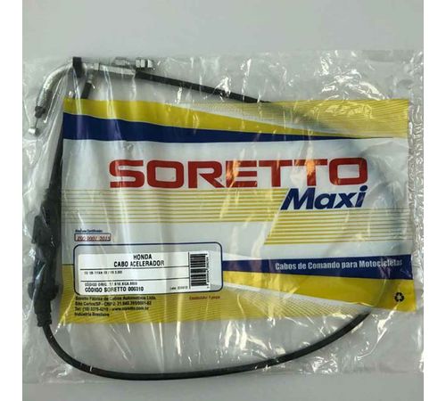 Cabo Acelerador Titan 125 KS ES 00-01 - Soretto Maxi