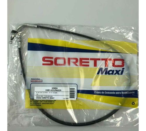 Cabo Acelerador Titan 150 Mix 09-15 - Soretto Maxi