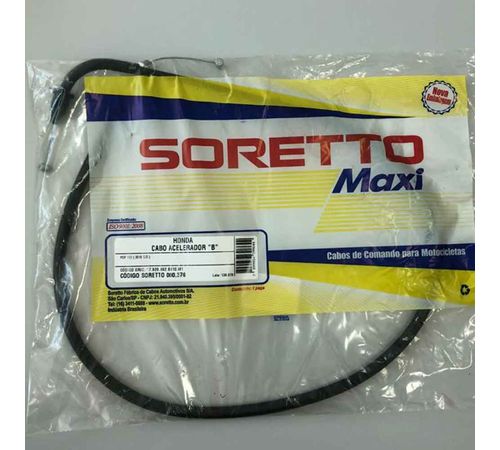 Cabo Acelerador Pop 110 16-18 B - Soretto Maxi