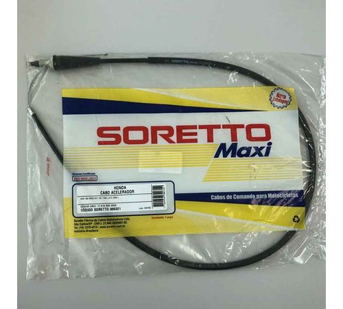 Cabo Acelerador NXR 125 150-2008 - Soretto Maxi