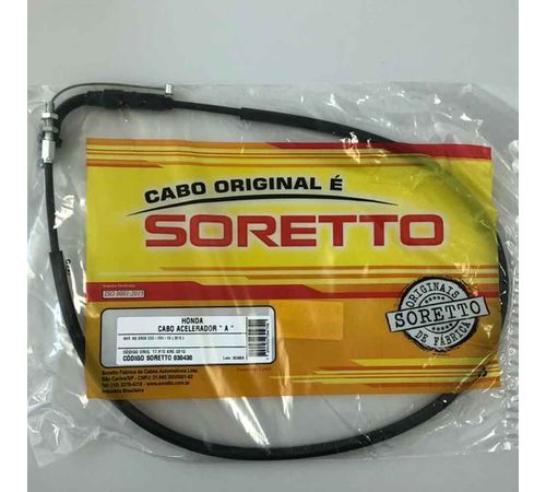 Cabo Acelerador NXR Bross 160 15-16 A - Soretto