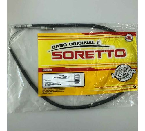 Cabo Acelerador NX 350 A - Soretto