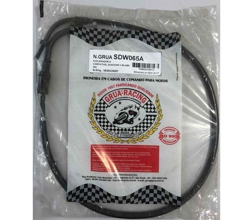 Cabo Acelerador V-Blade 250 A - Grua