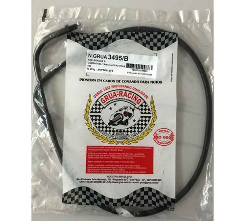 Cabo Acelerador Drag Star 650 B - Grua