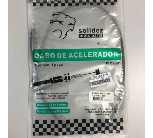 Cabo Acelerador NXR 125 13-ED - MTBR