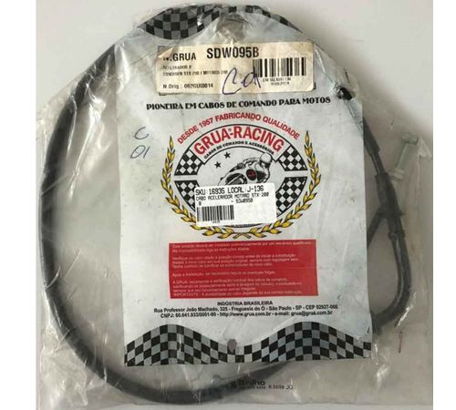 Cabo Acelerador Motard STX 200 B - Grua