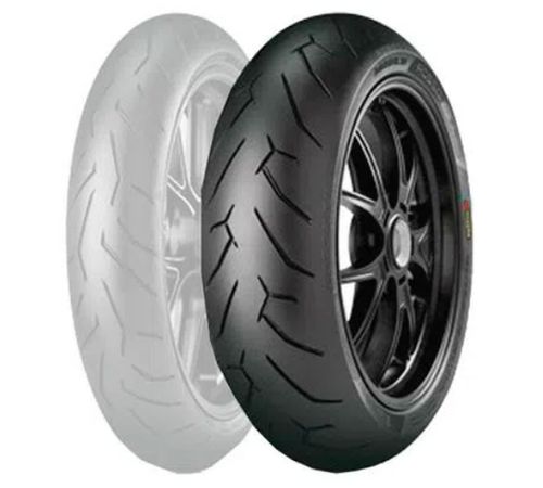 Pneu Moto Pirelli Aro 17 Diablo Rosso Corsa 2 200/55R17 78W TL - Traseiro