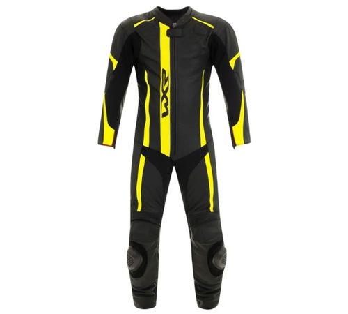 Macacão WXR Rapid 1 Peça Preto Amarelo Fluorescente