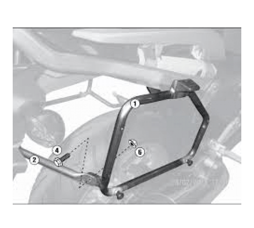 Suporte Lateral PL1111 NC700X Até 2013 - Givi