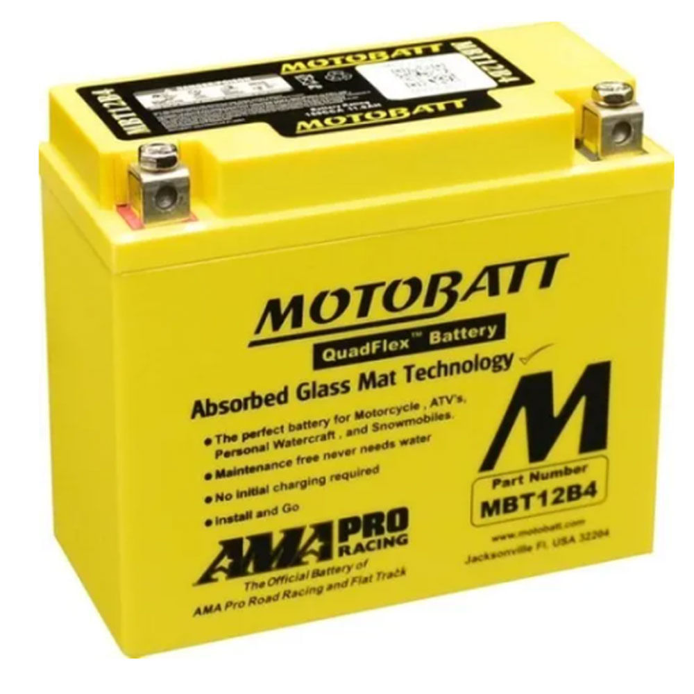 Bateria Motobatt YT12B-BS MBT12B4