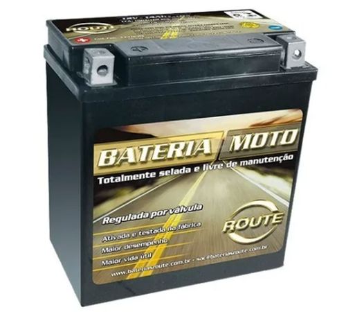 Bateria Route XTZ18S YTX20CH-BS Boulevard Intruder Vulcan 1500