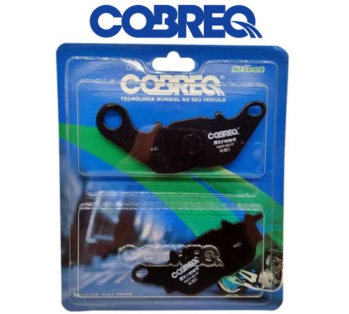 Pastilha Freio YBR Factor 125 Fazer 150 N-Max 160 - Cobreq
