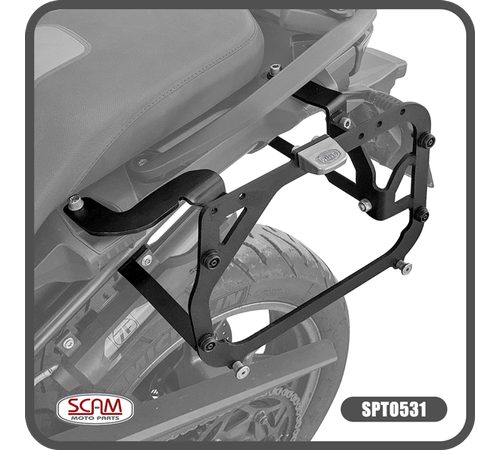 Monorack Lateral BMW F750GS Independente 2018+ SPTO531A - Scam