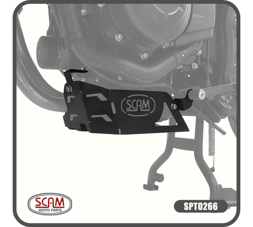Protetor Cárter Honda CB500F 2016 CB500X 2018 SPTO266 - Scam
