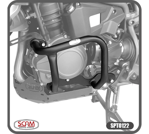 Protetor Motor Carenagem Tiger 1200 Explorer 2012+ - Scam
