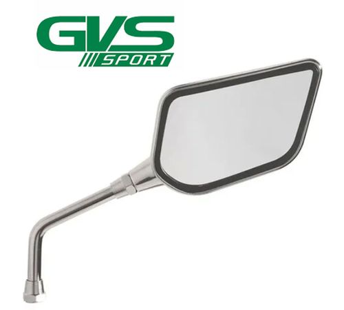 Espelho Retrovisor Asa Cromado Lado Direito Honda - GVS