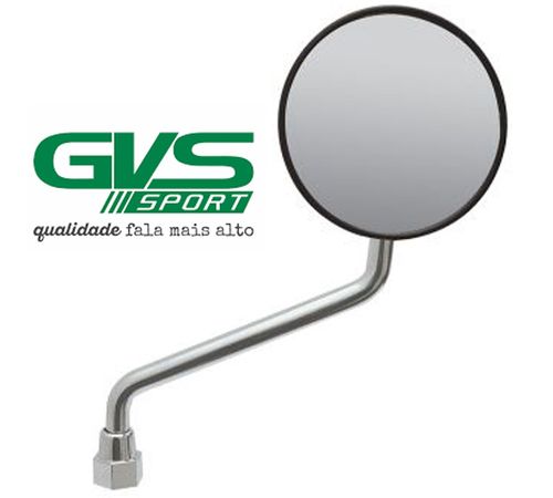 Espelho Retrovisor DT 200 Mini Haste Cromada Lado Direito Yamaha