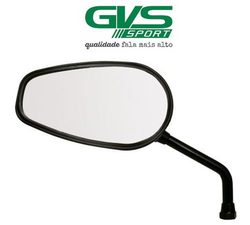 Espelho Retrovisor Harley Davidson Preto Rosca Honda - GVS