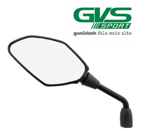 Espelho Retrovisor MT03 MT09 Lente Convexa 360 Lado Esquerdo - GVS