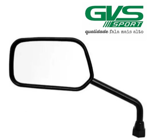 Espelho Retrovisor Titan 150 Mini Haste Preta Lado Esquerdo - GVS