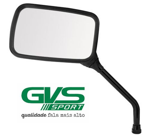 Espelho Retrovisor CBX 200 CBX 250 Twister Preto Lado Esquerdo