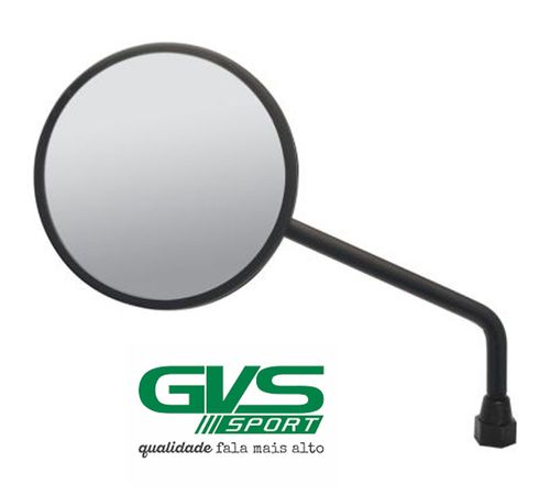 Espelho Retrovisor XLS 125 Haste Preta Rosca Honda - GVS