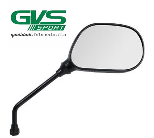 Espelho Retrovisor YBR Fazer Lander Yes Preto Lado Direito Yamaha