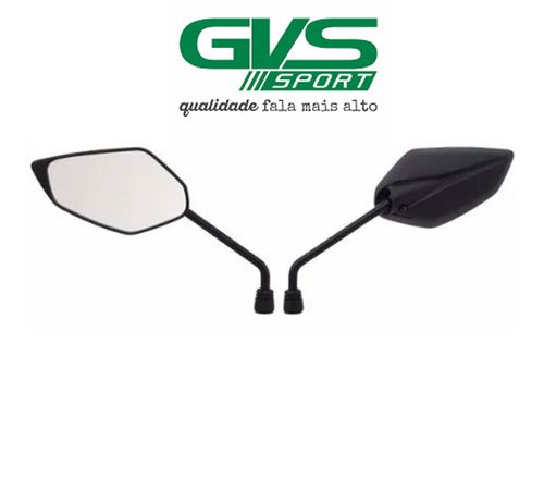 Espelho Retrovisor Fazer 250 2018 Lente Convexa Yamaha Par - GVS